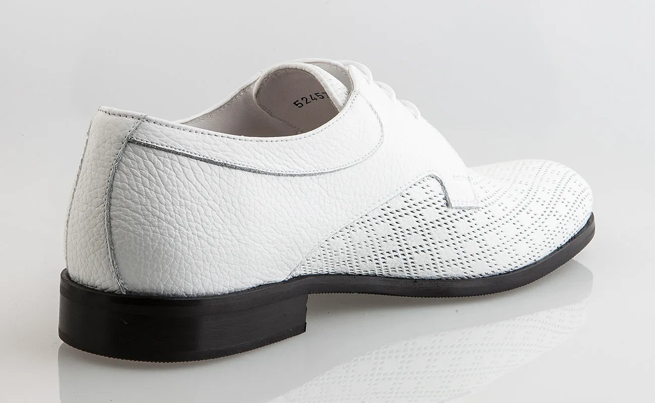 6314 Luigi Traini Shoes / White