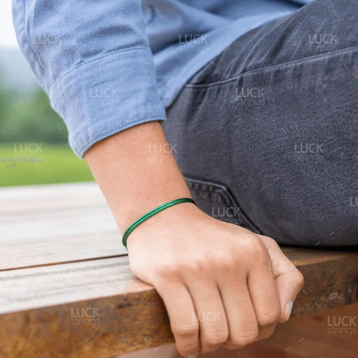 Adjustable Wax Nylon Cord Bracelet for Men Women Adult - Vegan Leather String | Unisex Waterproof Nautical & Surfer Style Friendship Gift, Minimalist