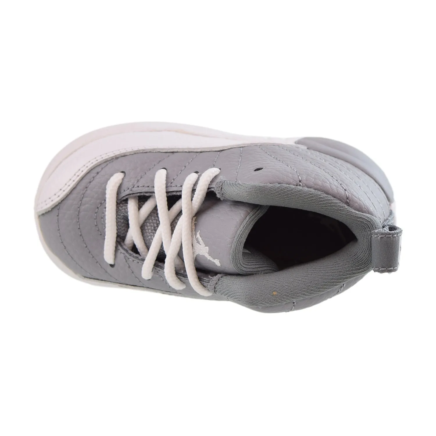 Air Jordan Retro 12 (TD) Toddlers Shoes Stealth-White-Cool Grey
