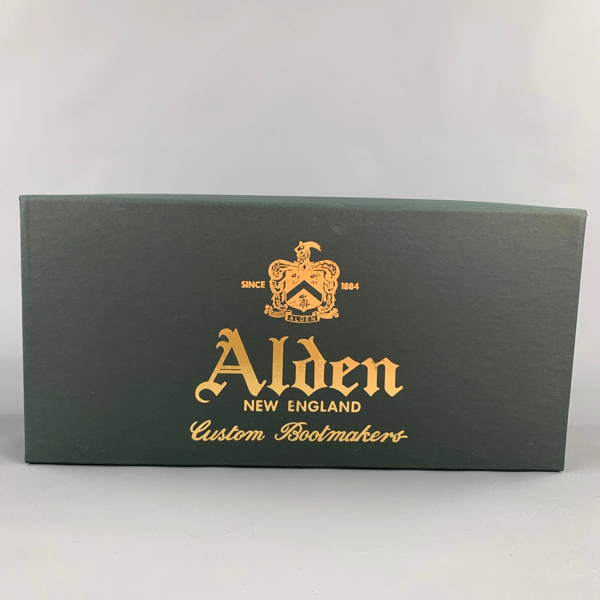 ALDEN Size 6.5 Dark Brown 5730S Kudu Leather Penny Loafers