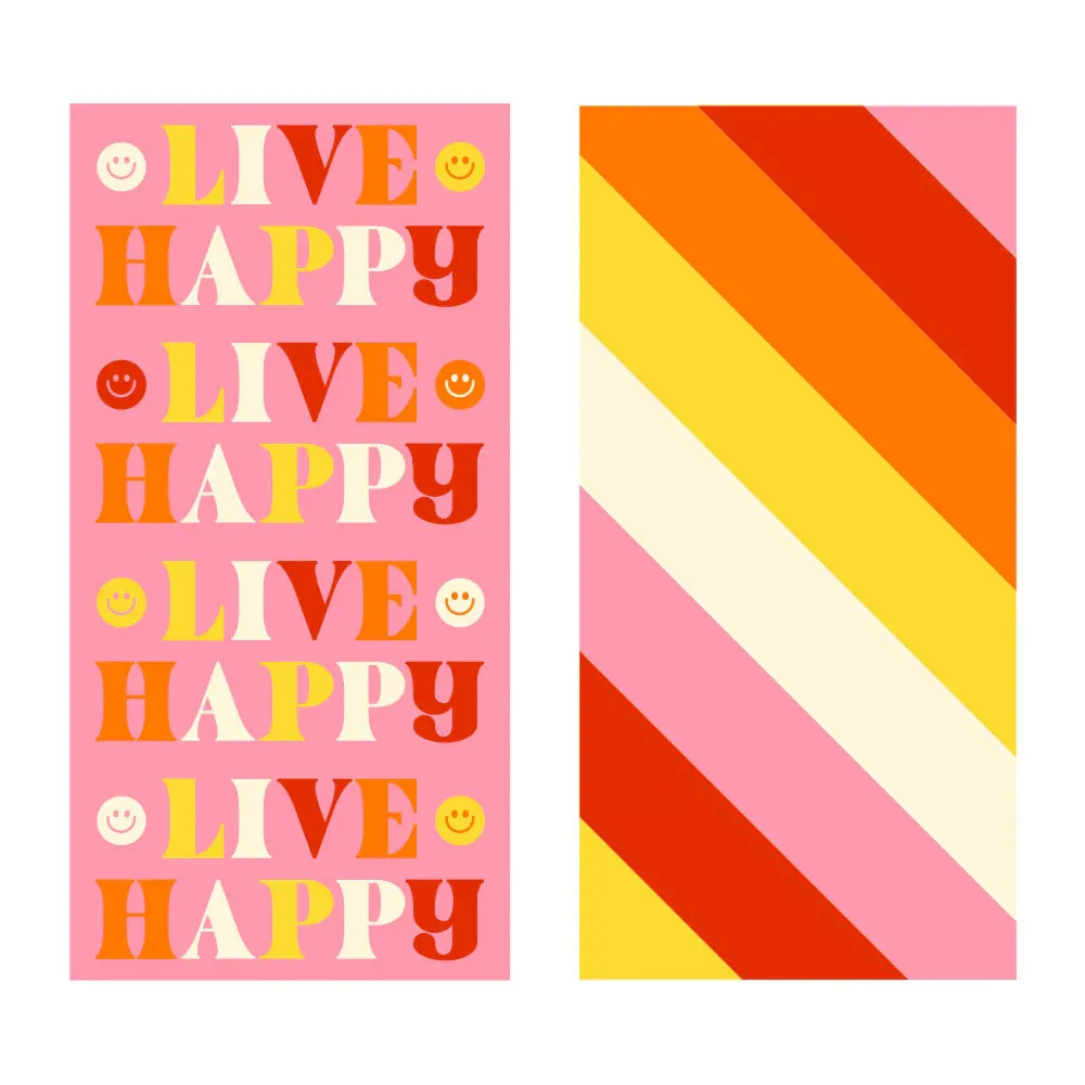 Asst Quick Dry Beach Towels