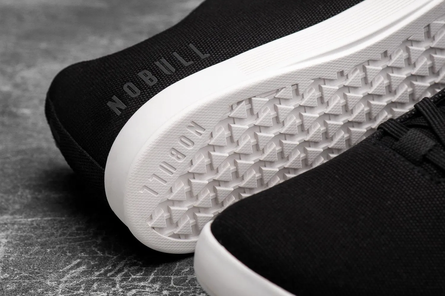 BLACK IVORY CANVAS TRAINER (WOMEN'S)