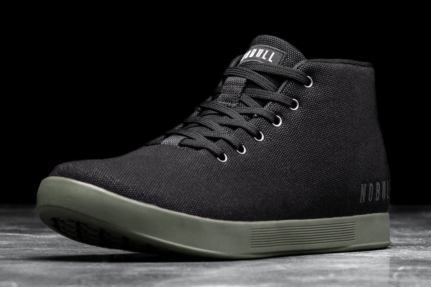 BLACK IVY CANVAS MID TRAINER (MEN'S)