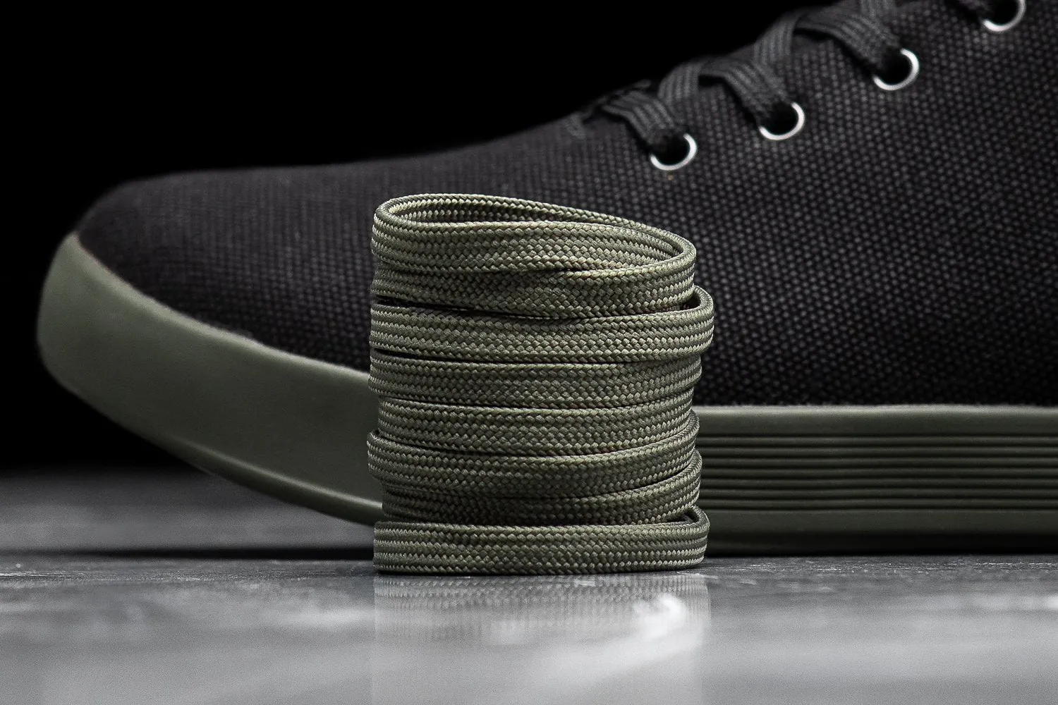 BLACK IVY CANVAS MID TRAINER (MEN'S)