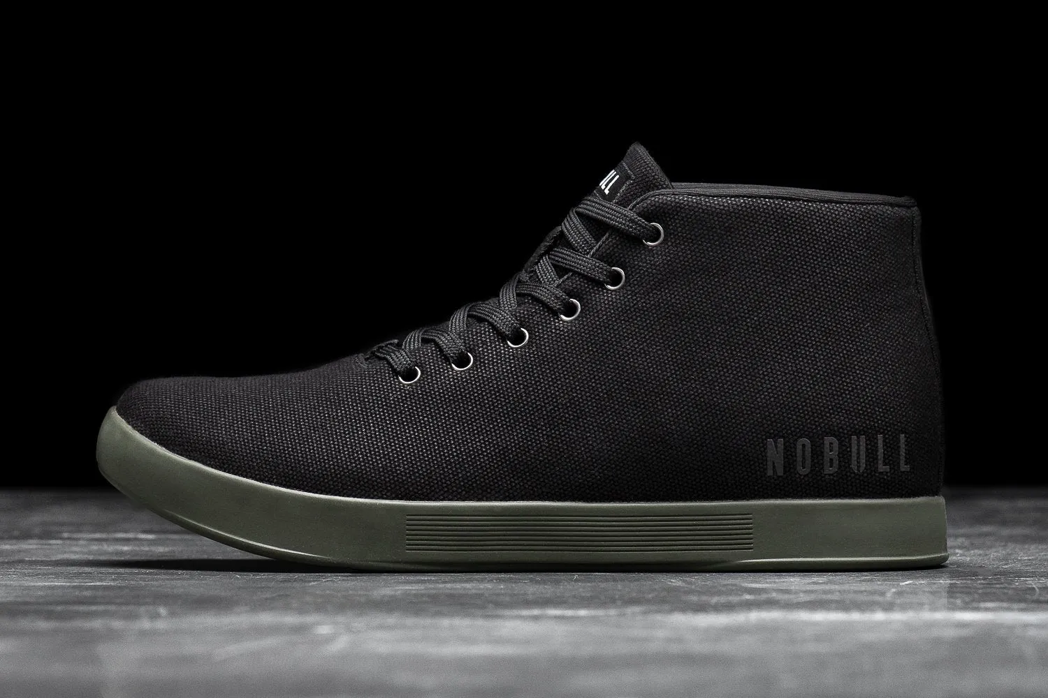 BLACK IVY CANVAS MID TRAINER (MEN'S)