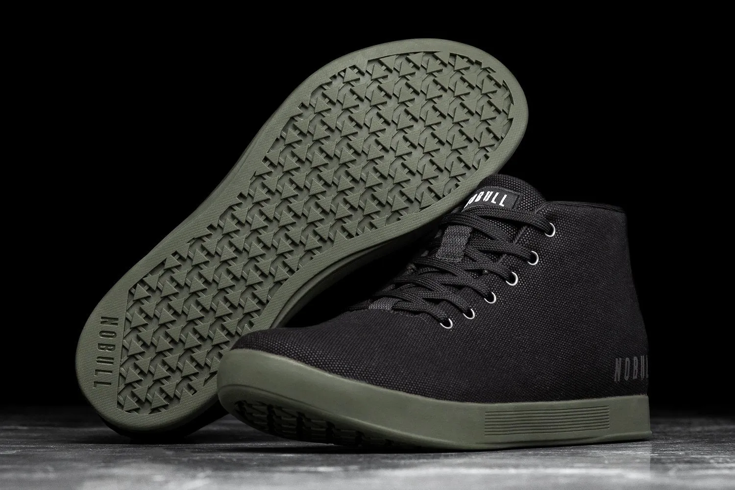 BLACK IVY CANVAS MID TRAINER (MEN'S)