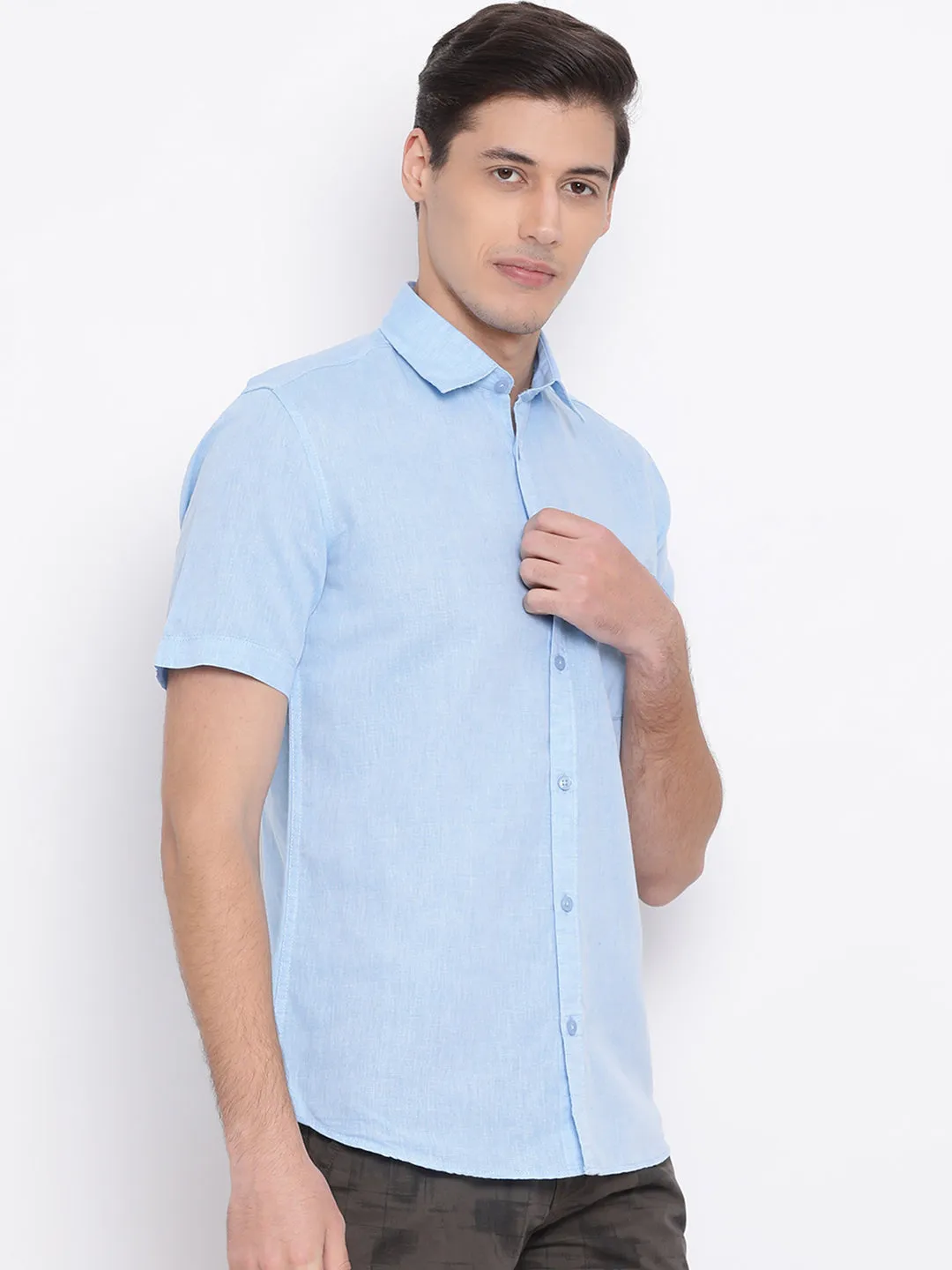 Blue Linen shirt