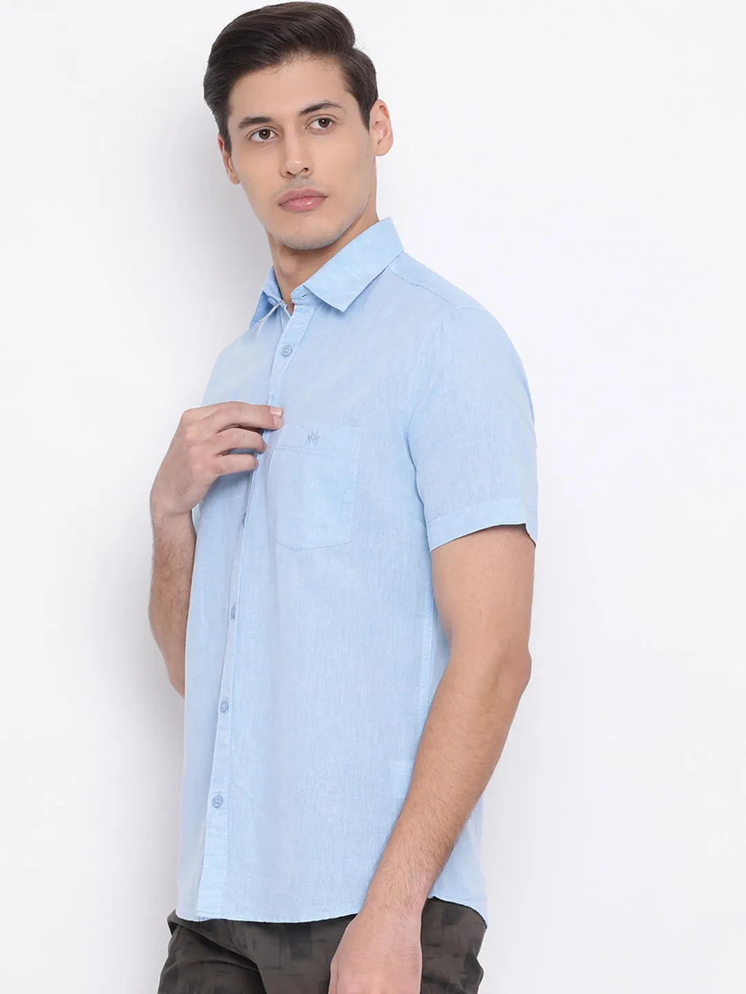 Blue Linen shirt