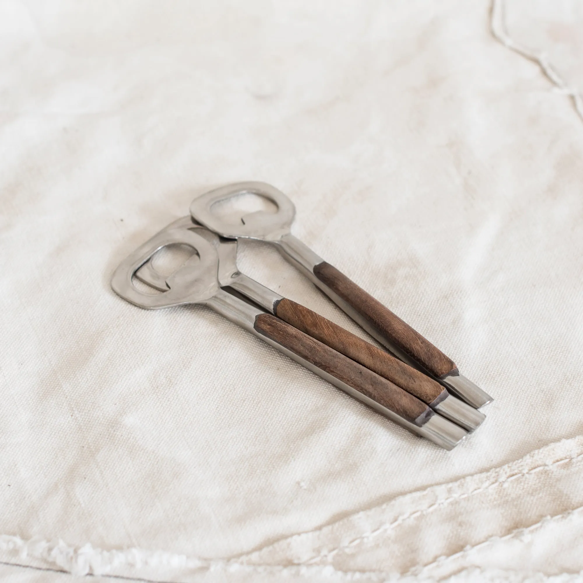 Bottle Openers - Metal, Bone and Wood
