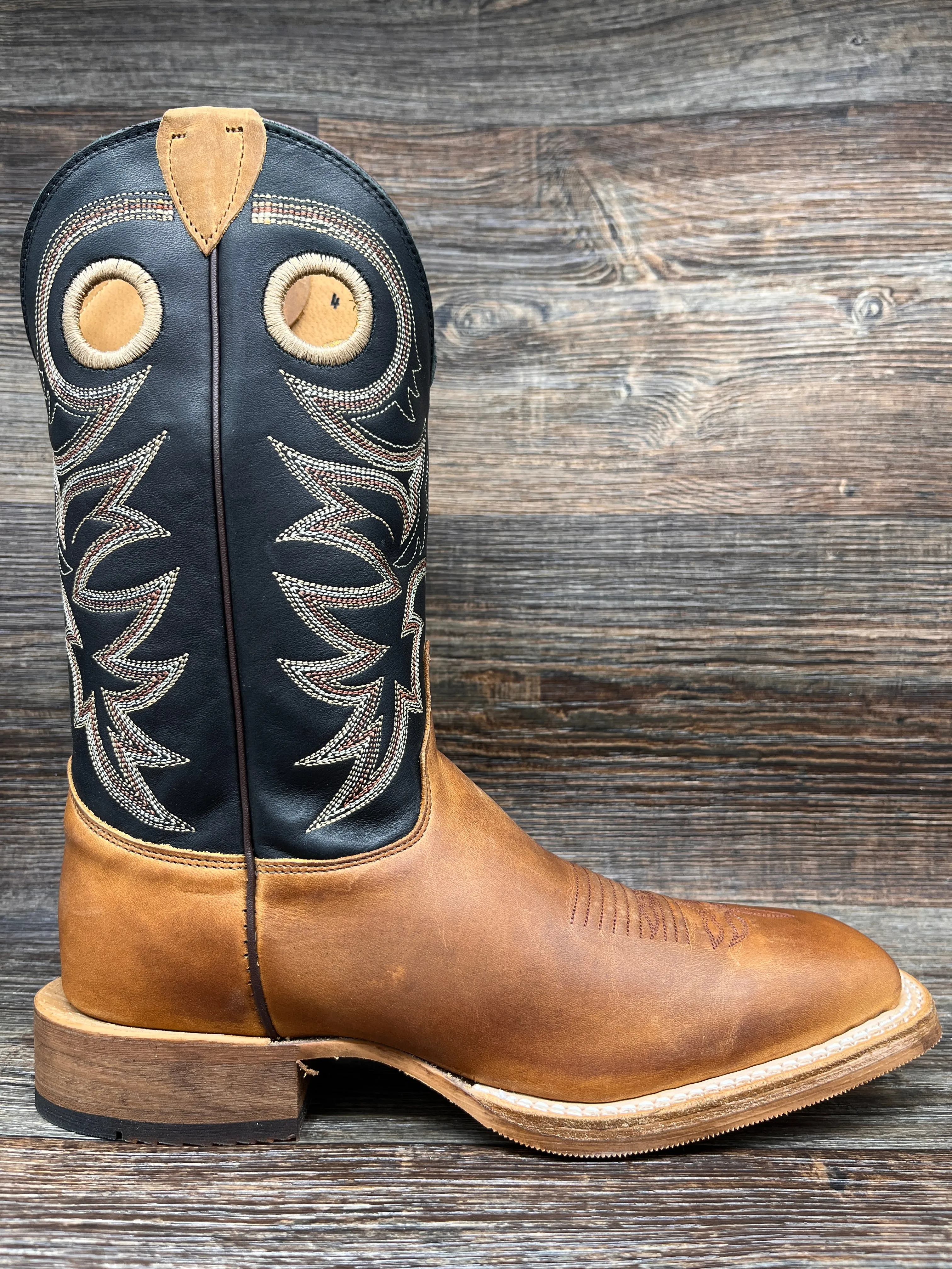 br740 Men's Caddo Square Toe Western Boot by Justin