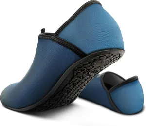 BULLIANT Women Water Shoes Men,Barefoot Sock Slippers Slip on Beach Shoes Yoga Exercise Shoes Quick Dry
