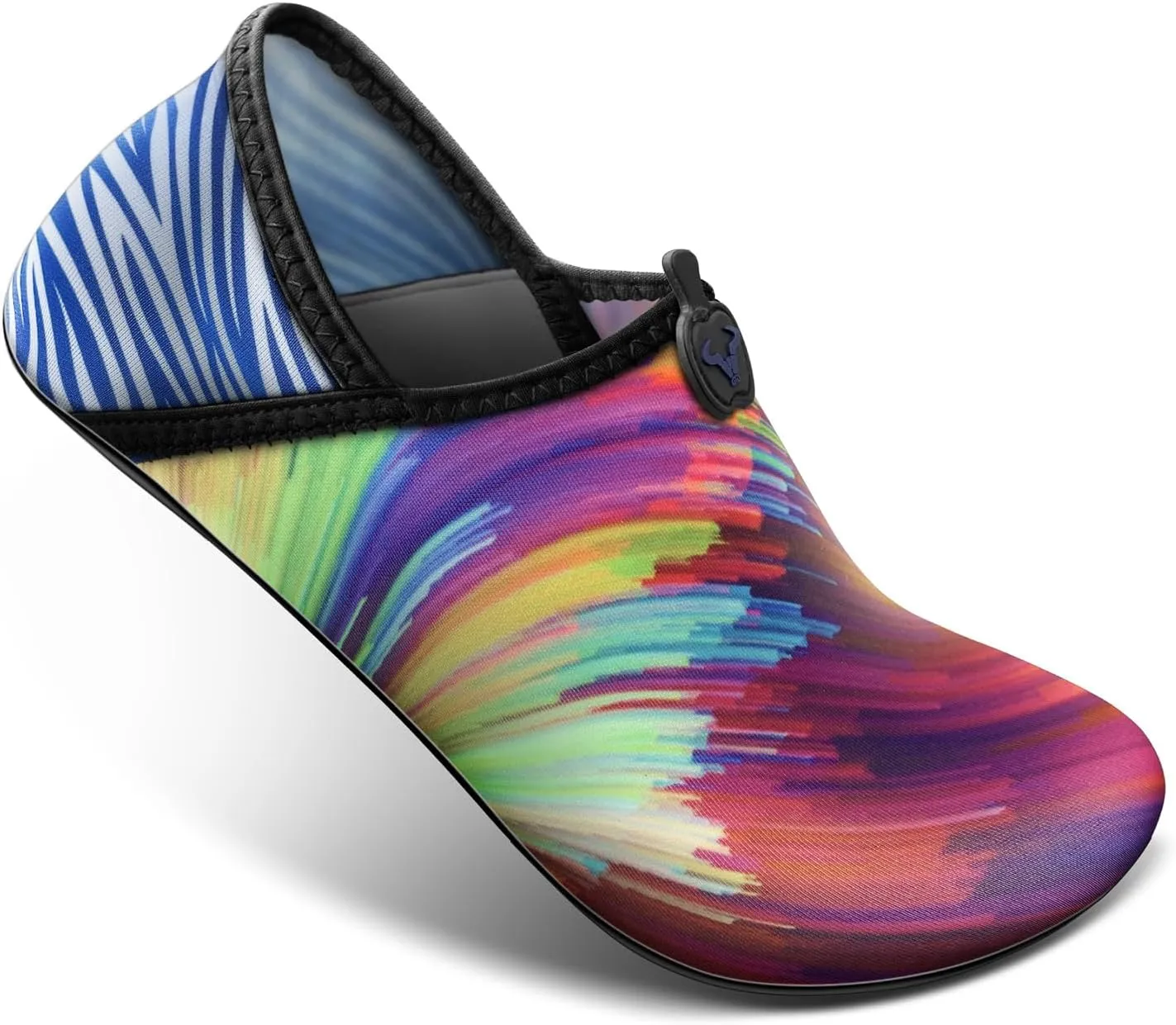 BULLIANT Women Water Shoes Men,Barefoot Sock Slippers Slip on Beach Shoes Yoga Exercise Shoes Quick Dry