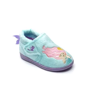 Chipmunk Maisie Girls Aqua Mermaid Slippers