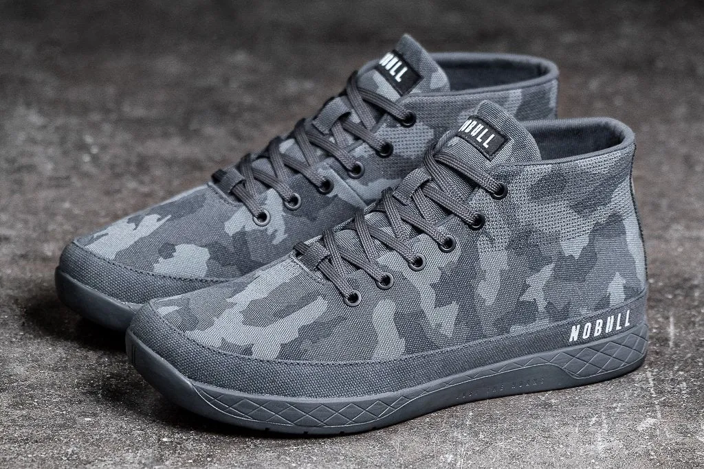 DARK CAMO CANVAS MID TRAINER (MEN'S)