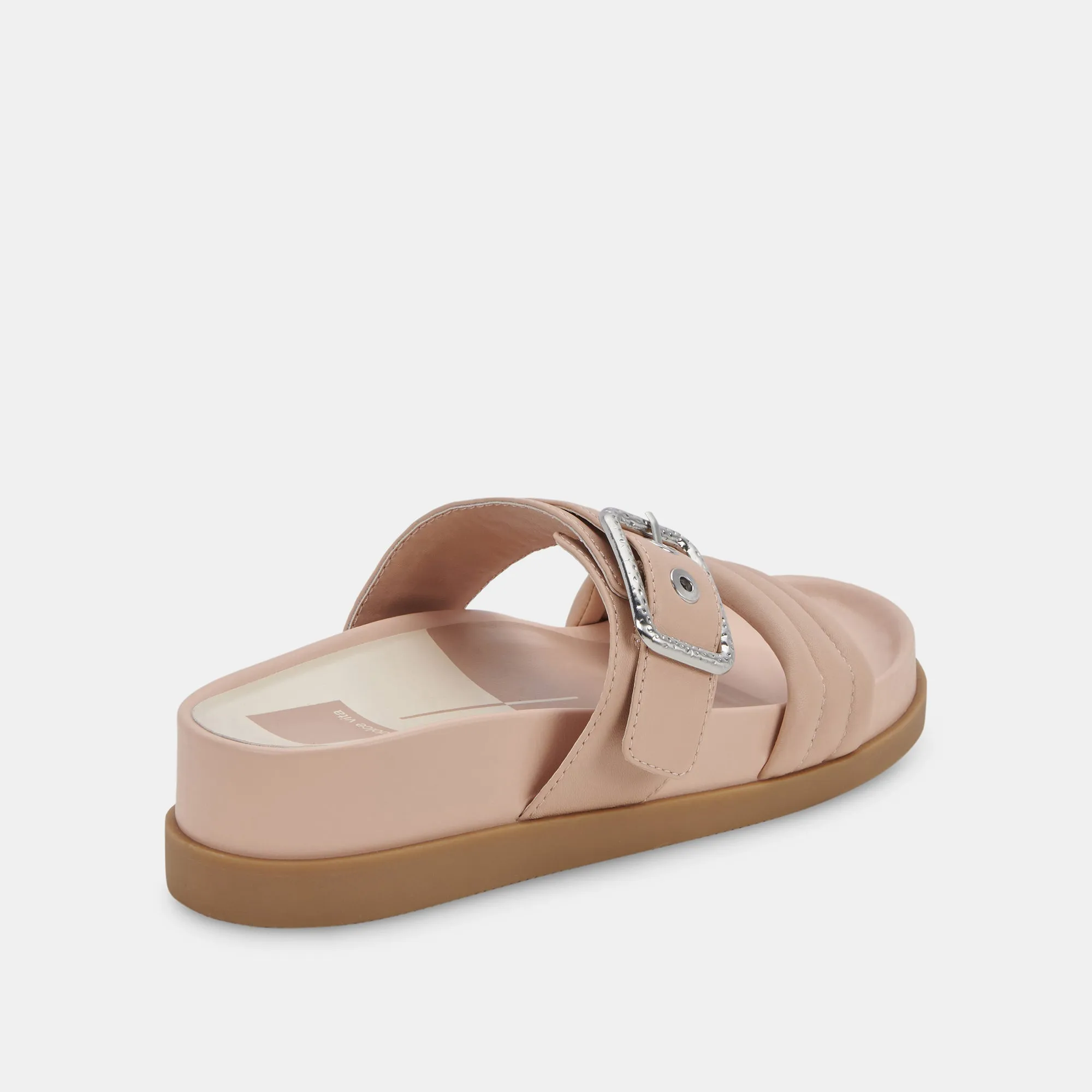 Dolce Vita Shaila Sandals in Cream Leather