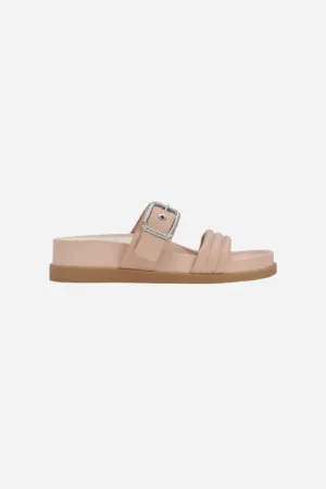 Dolce Vita Shaila Sandals in Cream Leather