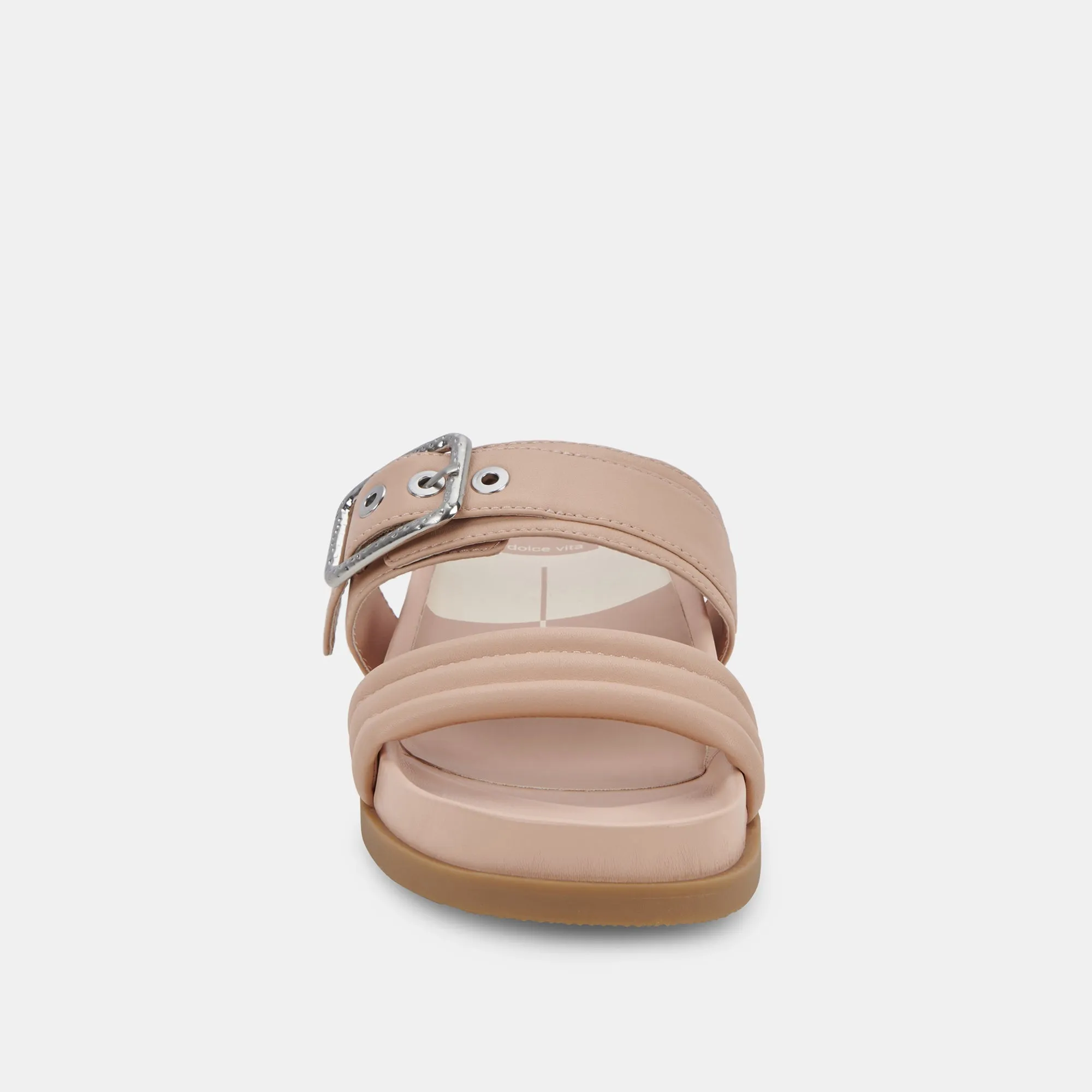 Dolce Vita Shaila Sandals in Cream Leather
