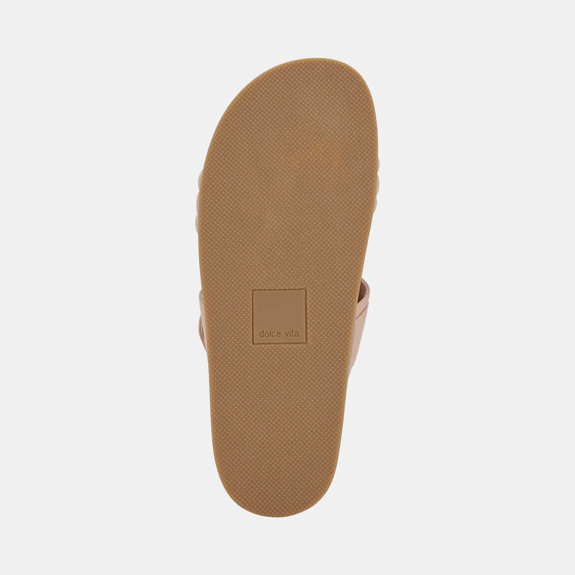 Dolce Vita Shaila Sandals in Cream Leather
