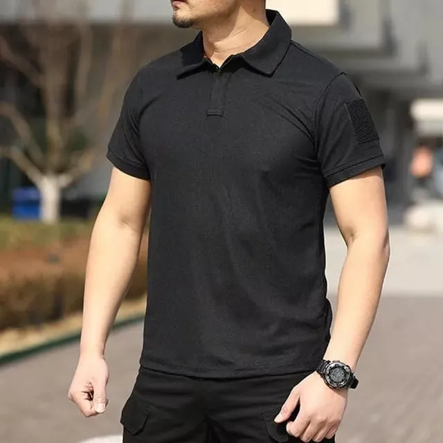 Durable Tactical Polo Shirt Breathable, Comfortable & Quick-Dry for Rugged Work