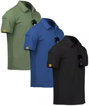 Durable Tactical Polo Shirt Breathable, Comfortable & Quick-Dry for Rugged Work