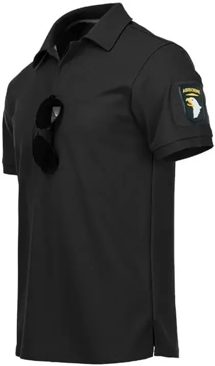 Durable Tactical Polo Shirt Breathable, Comfortable & Quick-Dry for Rugged Work