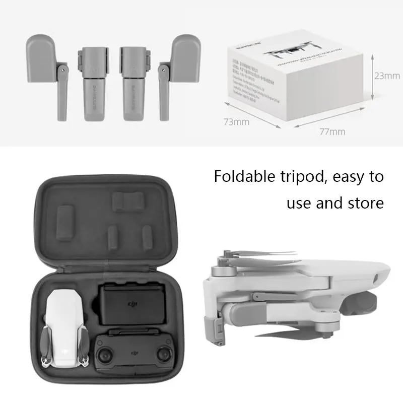 Foldable Heightened Landing Gear Holder for Dji Mini 2