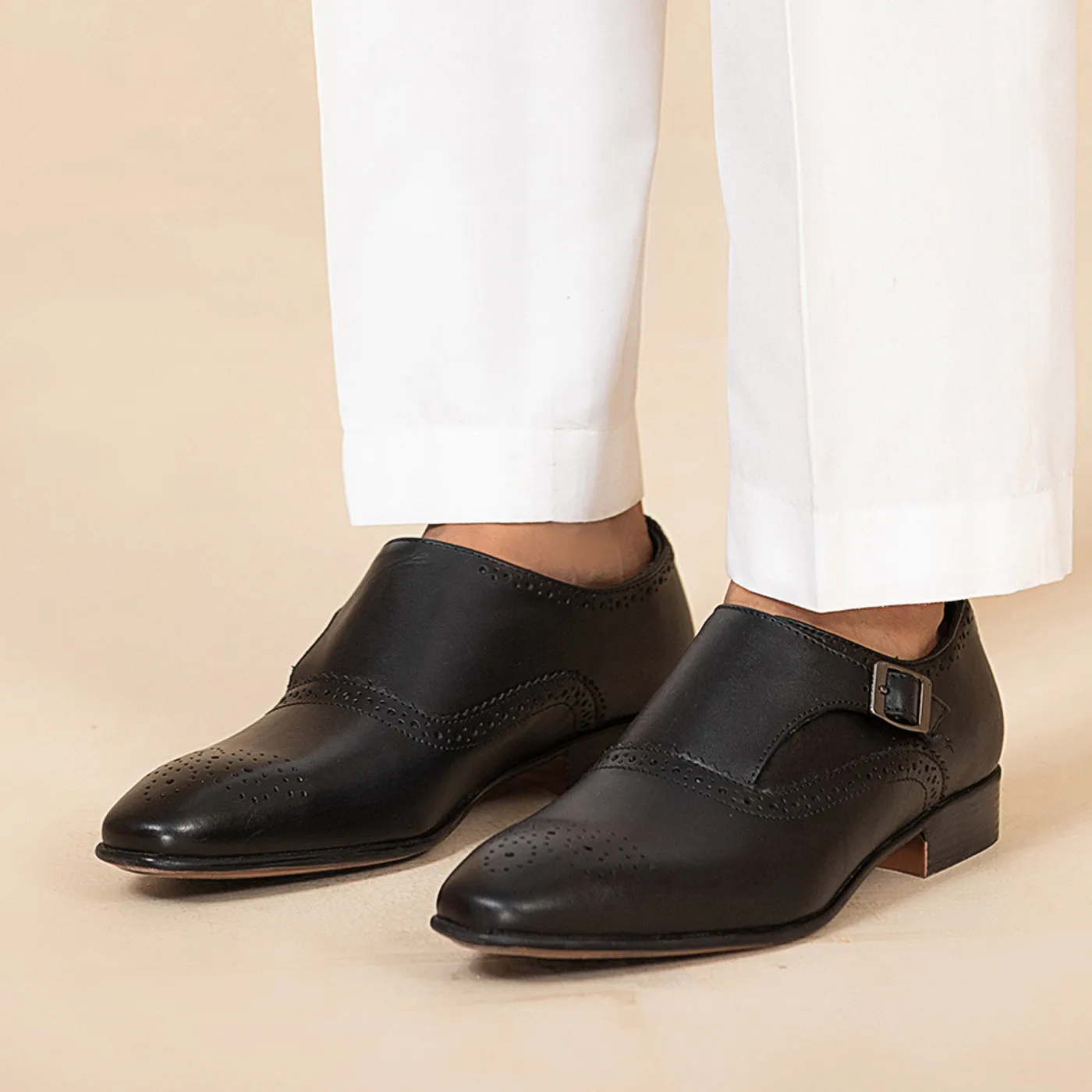Formal Perforated Loafers