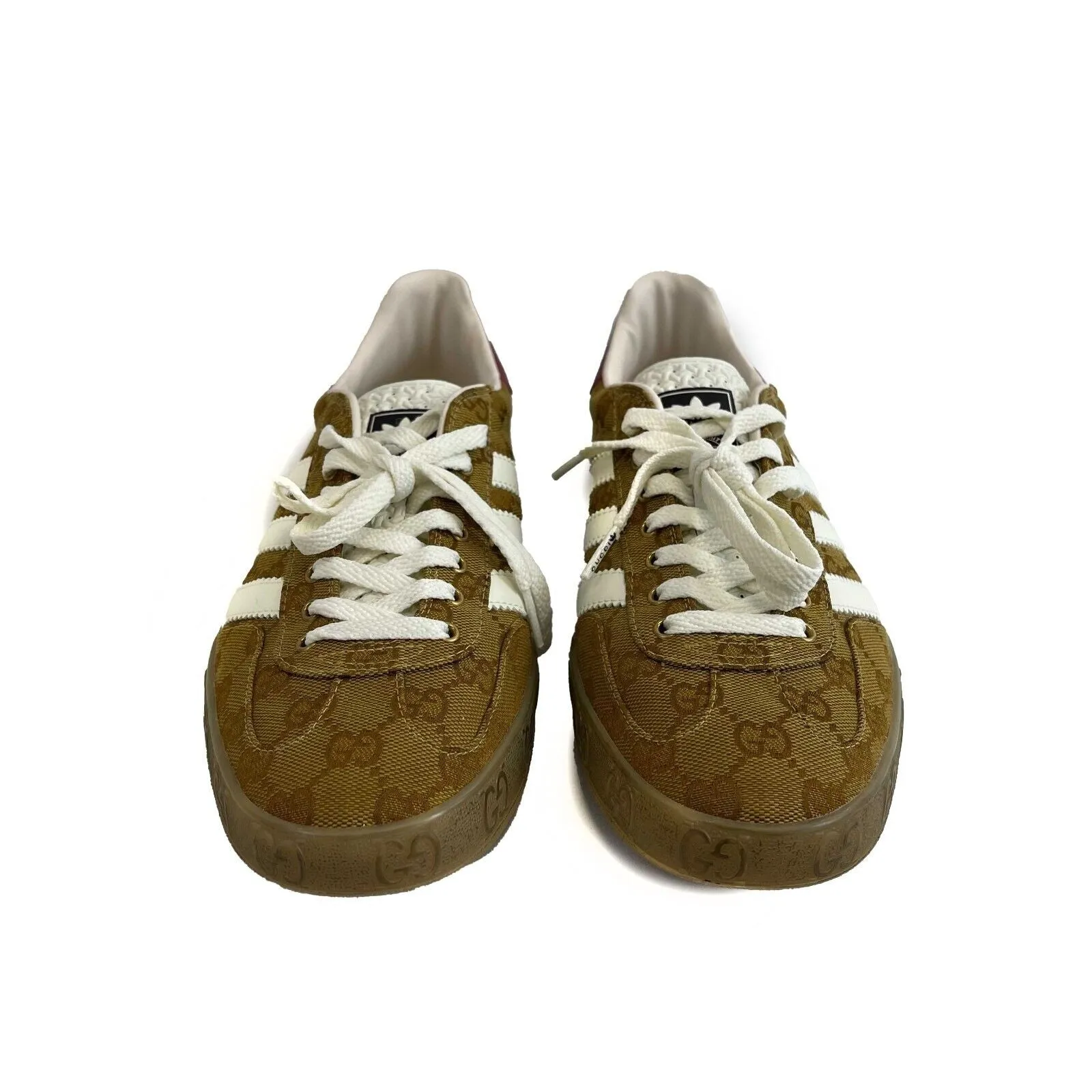 Gucci - X Adidas Gazelle Sneaker - Beige Brown US 8.5