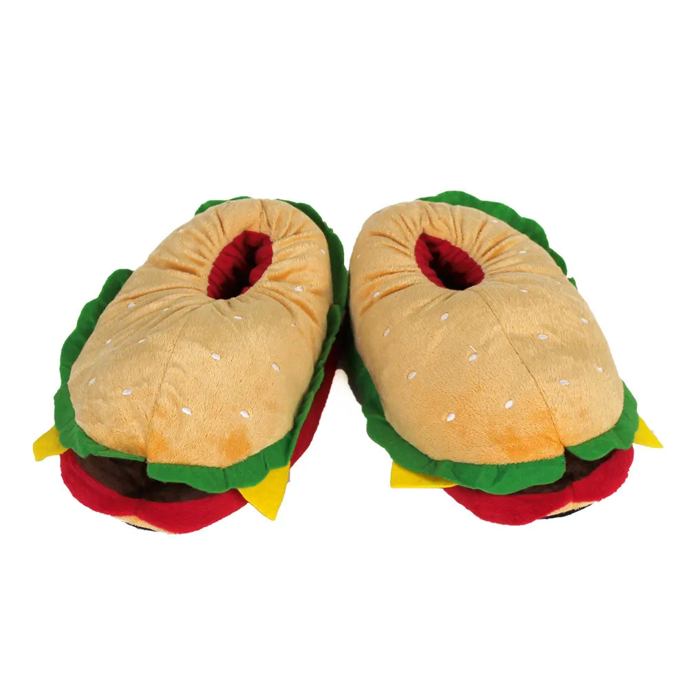 Hamburger Slippers