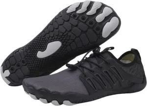 Hike Barefoot Shoes for Womens Mens Footwear, Pro Barefoot Shoes with Wide Toe Box Healthy & Non-Slip, Breathable Trail Running Shoes, Beach Pool Swim Surf Hiking Walking Shoes