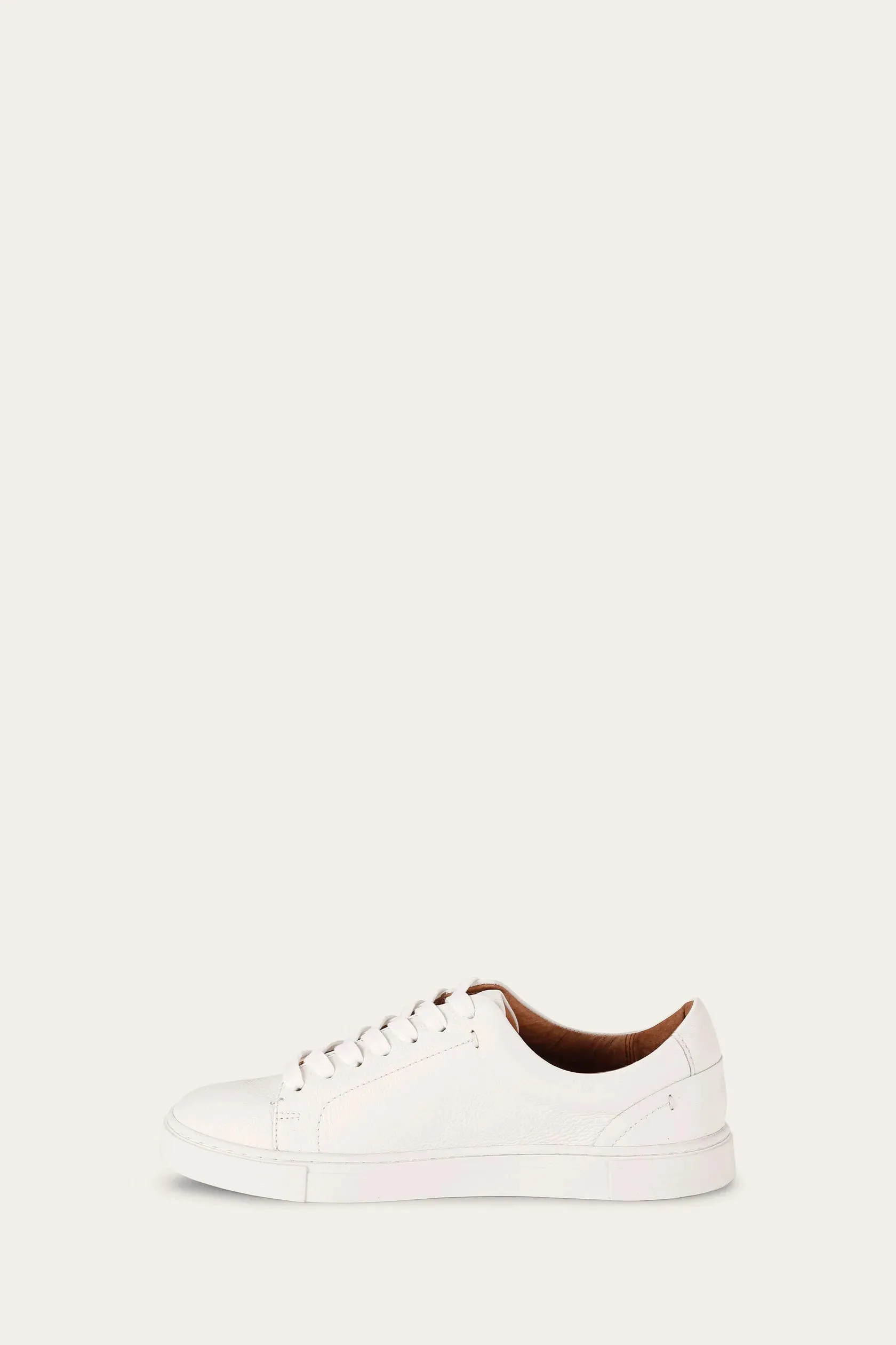 Ivy Low Lace Sneaker | White