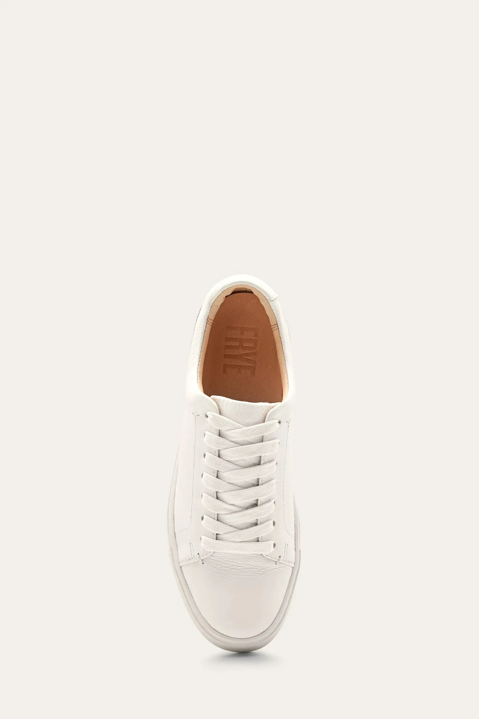 Ivy Low Lace Sneaker | White