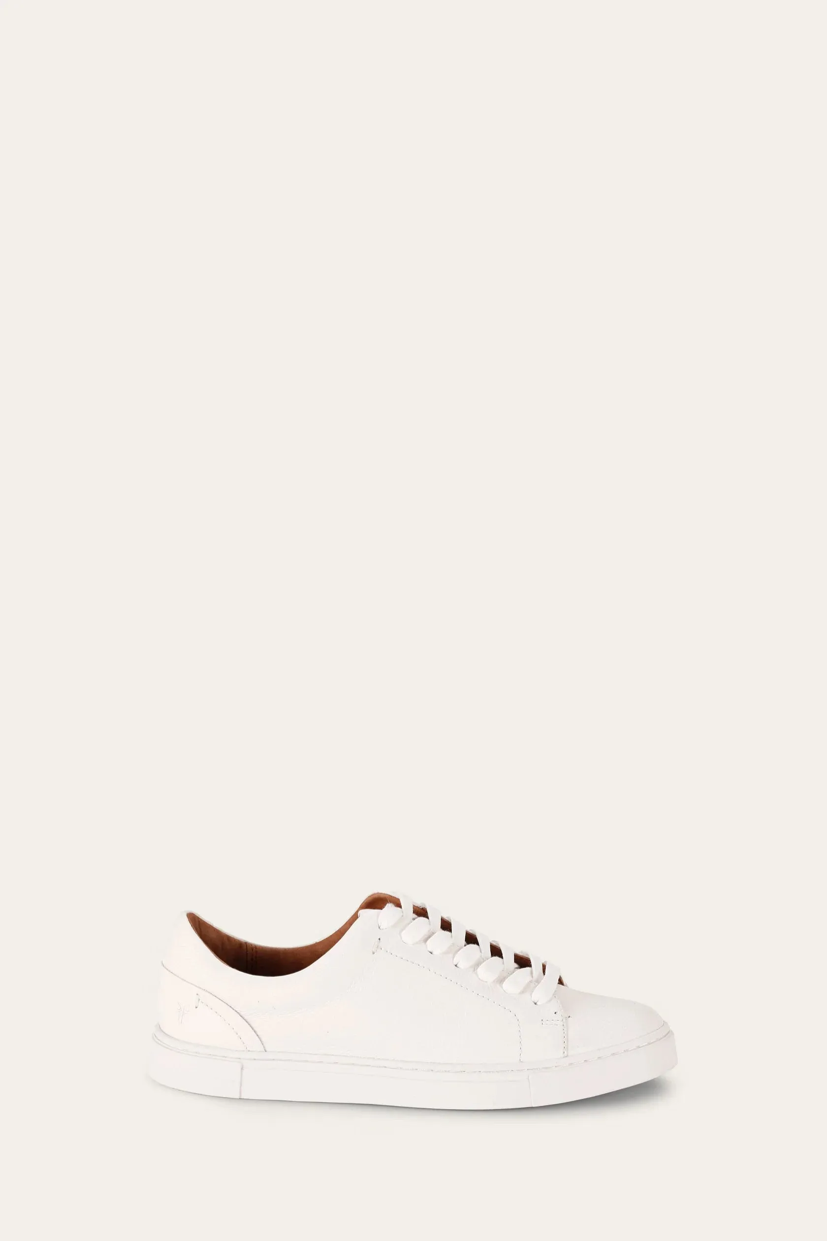 Ivy Low Lace Sneaker | White