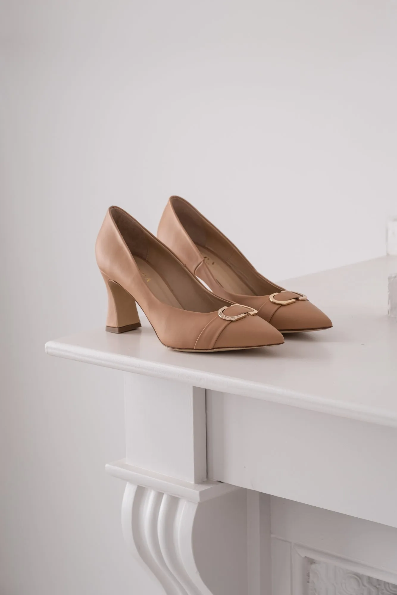 LEATHER PUMP PERMELIA