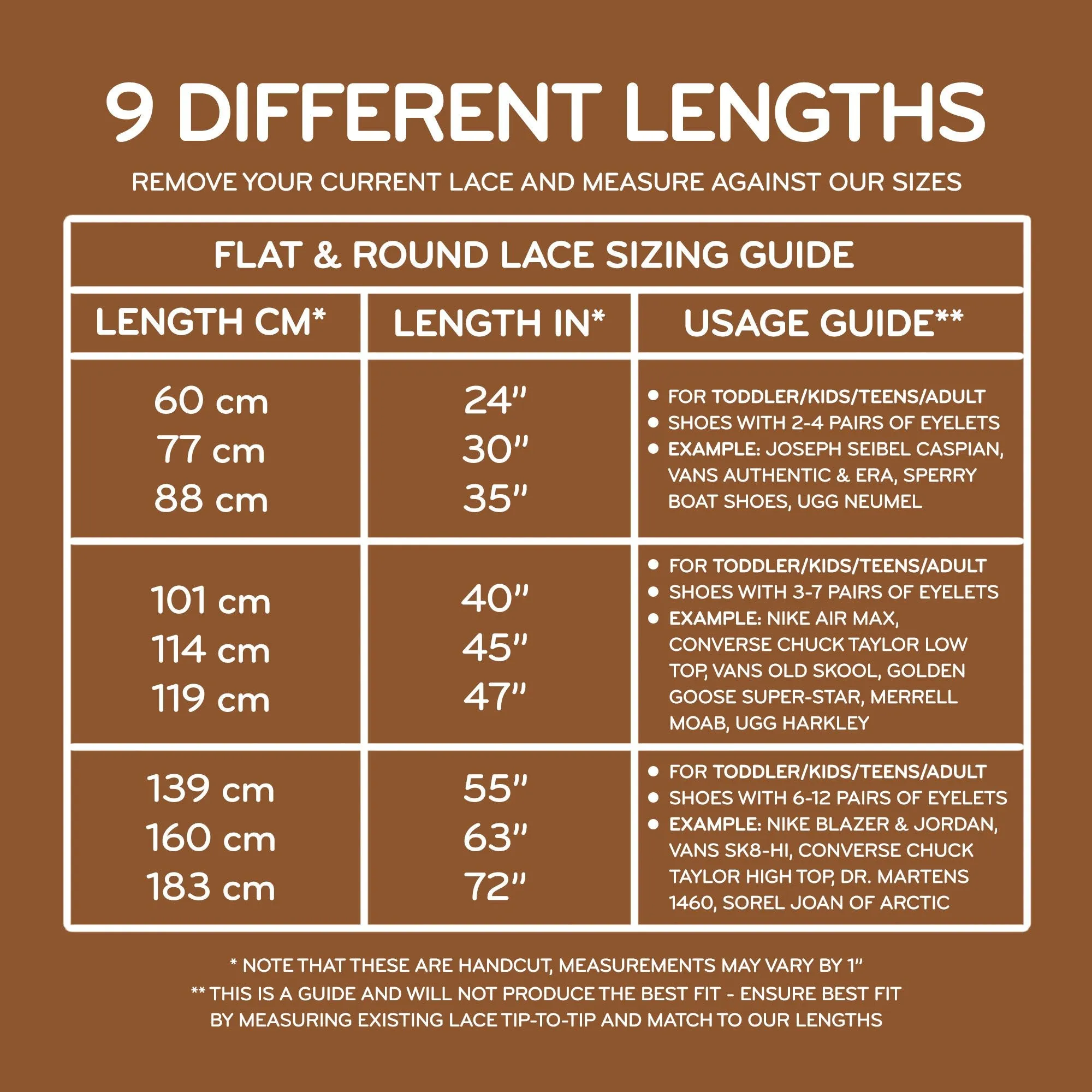 Light Brown Round Elastic Stretch Shoe Laces