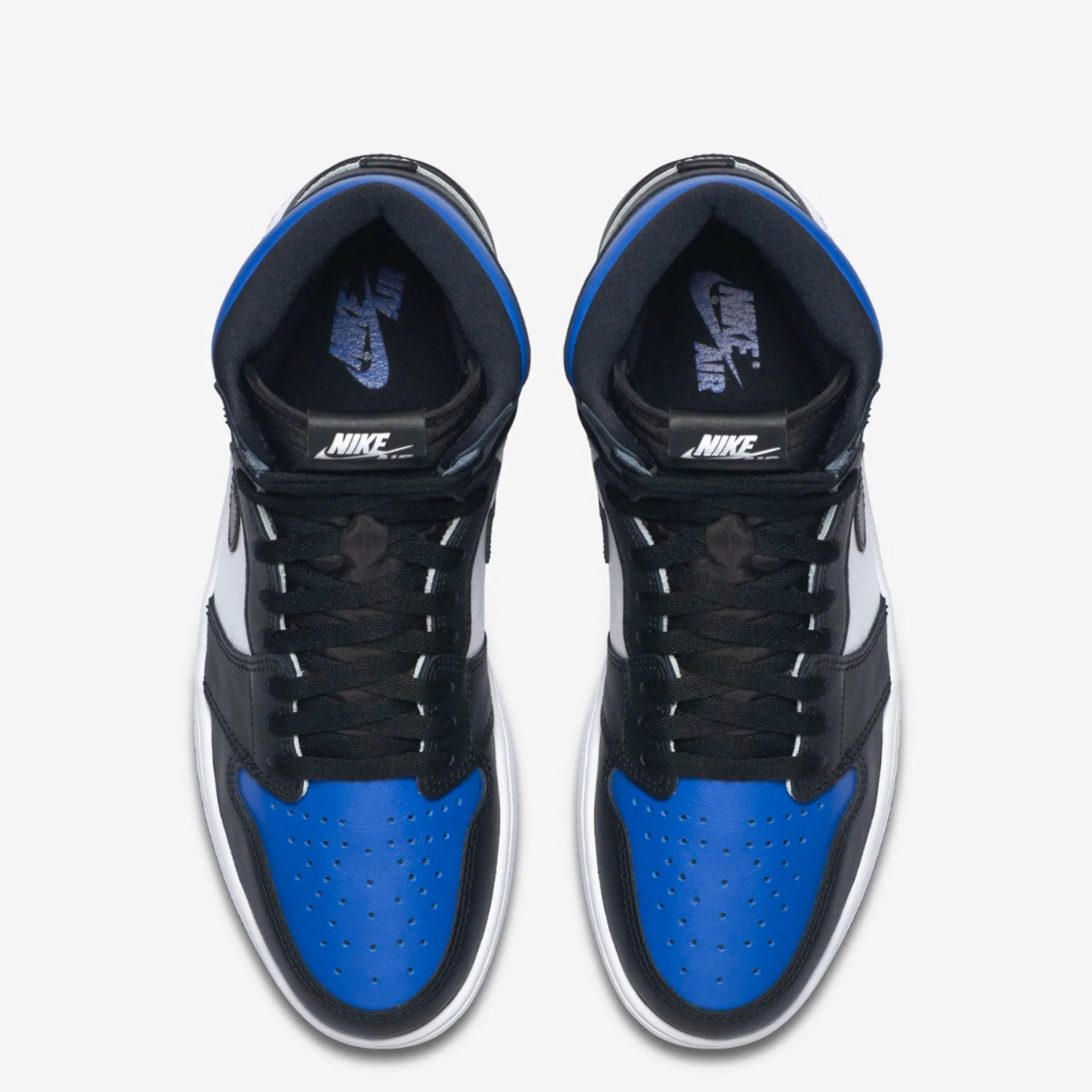 Men's Air Jordan 1 High "Royal Toe" (White Royal)(2020)