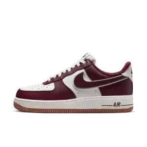 Men's Nike Air Force 1 '07 LV8 - SAIL/NIGHT MAROON-GUM MED BROWN