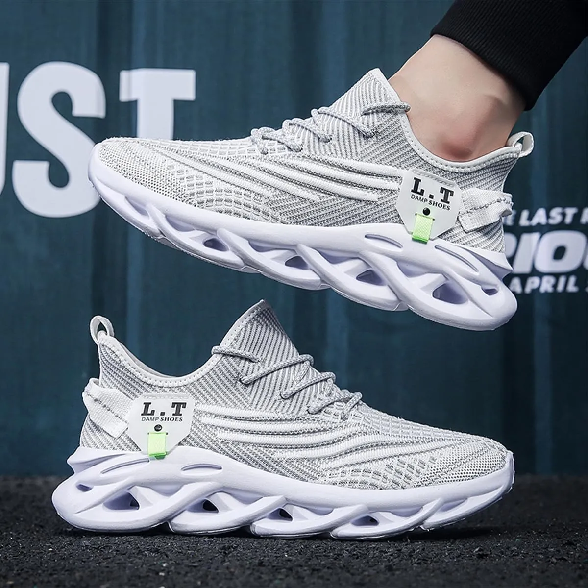 Mens Running Walking Tennis Road Shoes Sports Athletic Casual Fashion Gym Hiking Shoes for Men Sneakers Work Breathable Comfortable Lightweight