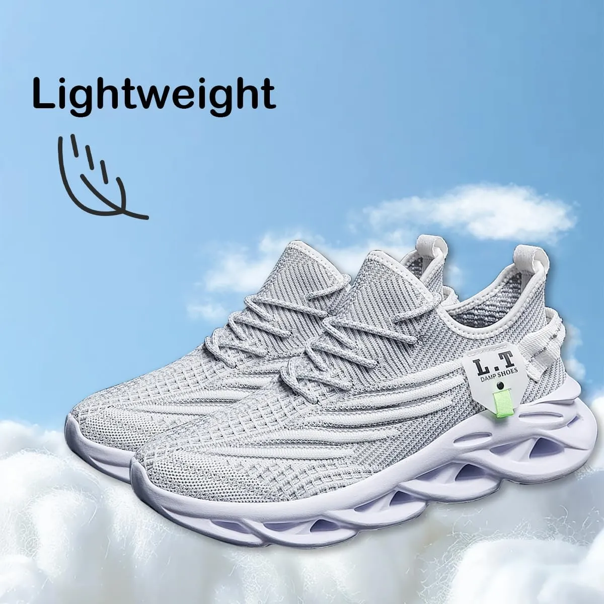 Mens Running Walking Tennis Road Shoes Sports Athletic Casual Fashion Gym Hiking Shoes for Men Sneakers Work Breathable Comfortable Lightweight