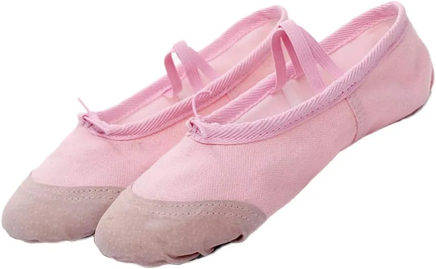 Milisten 1 Pair Ballet Dancer Shoes Dancing Shoes Ballet Shoes Ballet Belly Shoes Ballet Slippers Sole Ballet Shoes Ballet Practice Shoes folklorico Shoes Supplies Child Wedding Pink