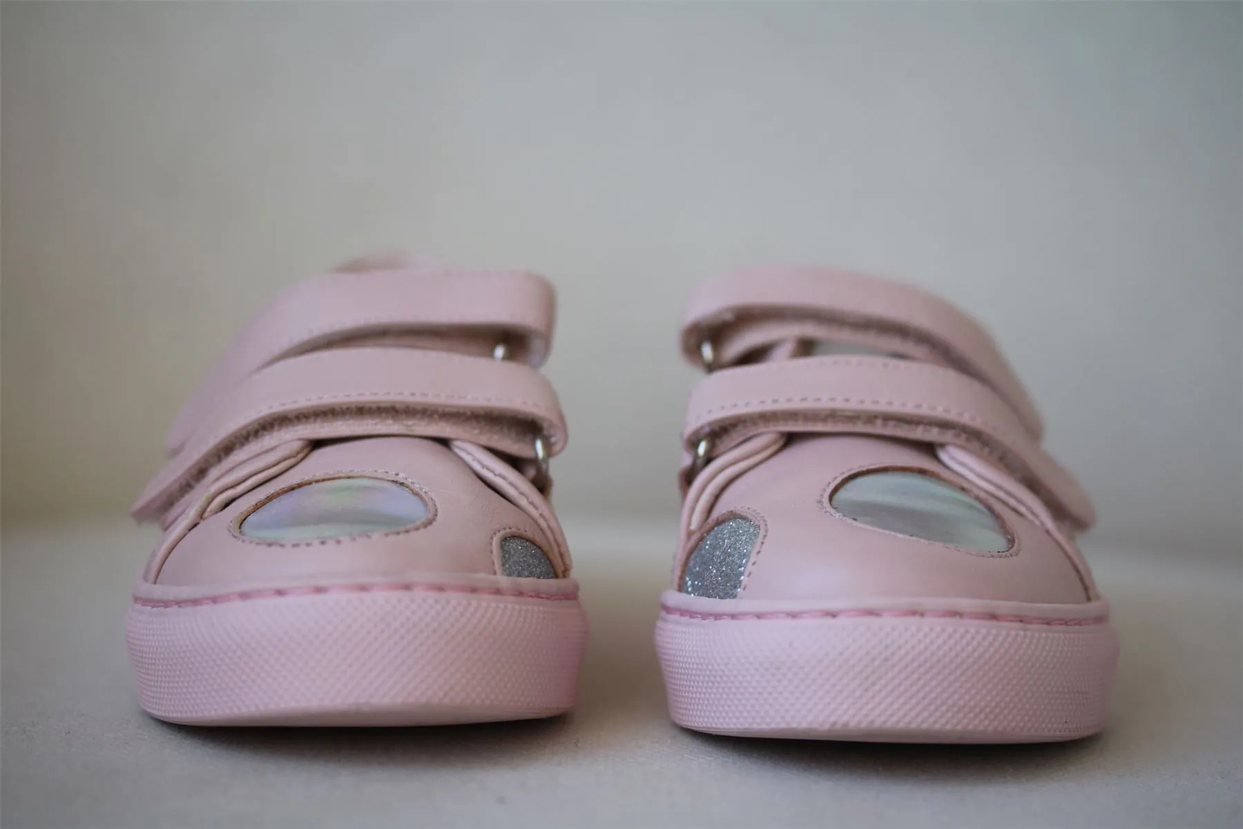MINNA PARIKKA MINI GIRLS PINK VELCRO TRAINERS EU 25 UK 7.5