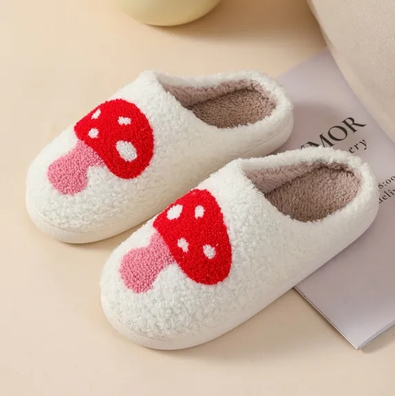 Multi Smiley Slippers