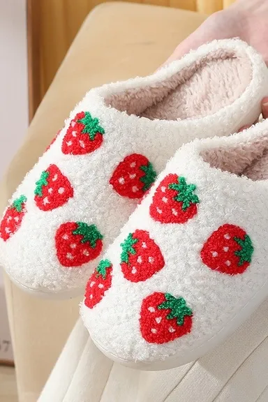 Multi Smiley Slippers