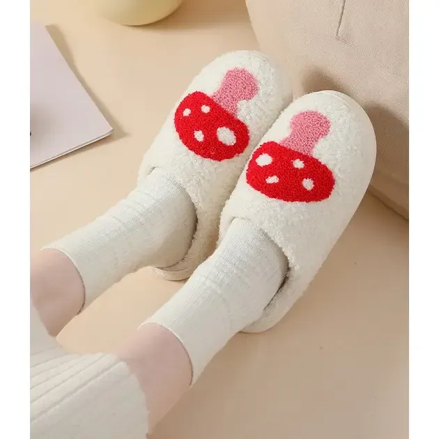 Multi Smiley Slippers