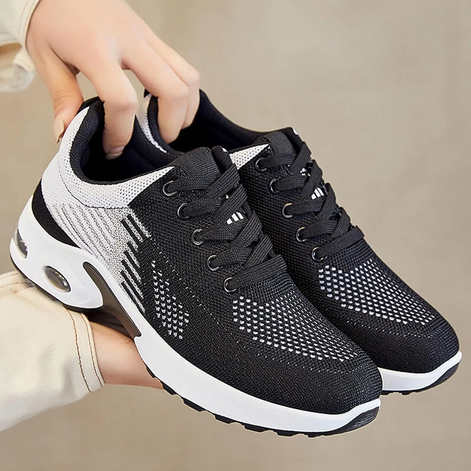 Musabela Orthopedic Shoes for Women - Arch Support, Ortho Pro Comfortwear Shoes, Slip-On Air Cushion Running Sneakers