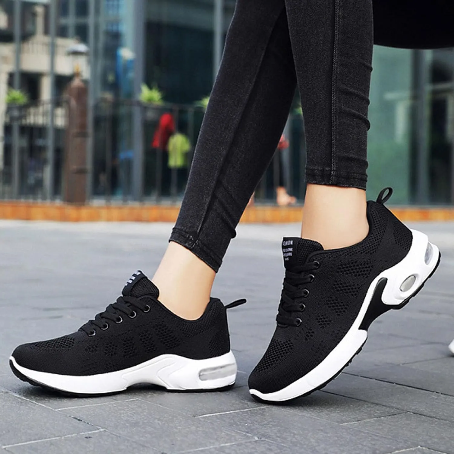 Musabela Orthopedic Shoes for Women - Arch Support, Ortho Pro Comfortwear Shoes, Slip-On Air Cushion Running Sneakers