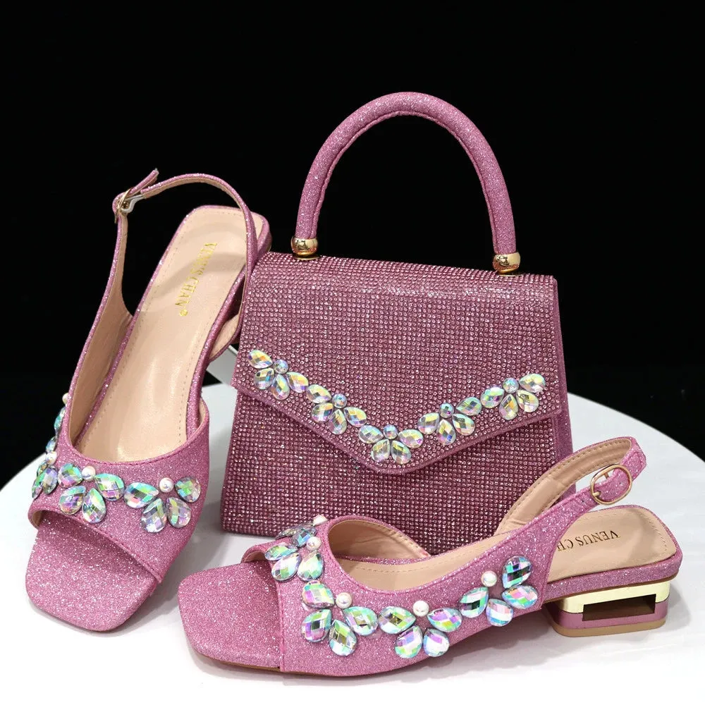 Nagma Shoe & Bag Set