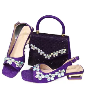 Nagma Shoe & Bag Set