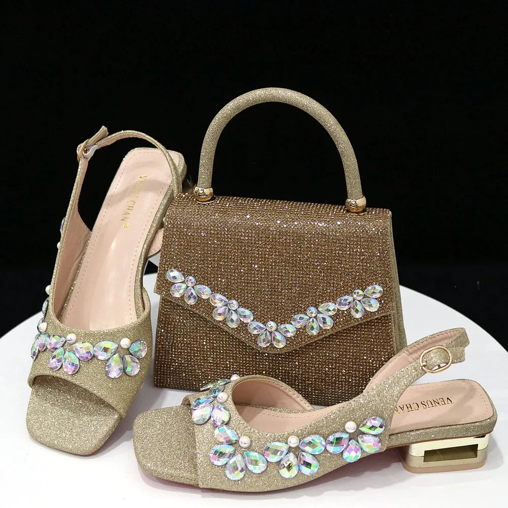 Nagma Shoe & Bag Set