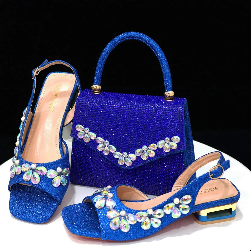 Nagma Shoe & Bag Set